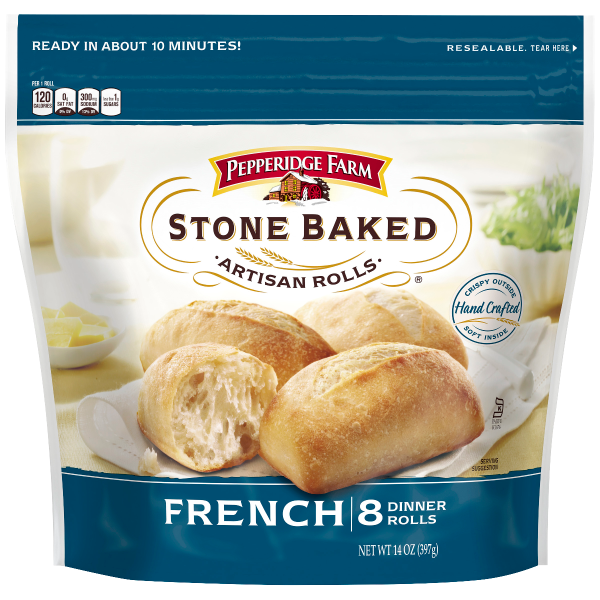 Frozen French Rolls [Stage] Pepperidge Farm
